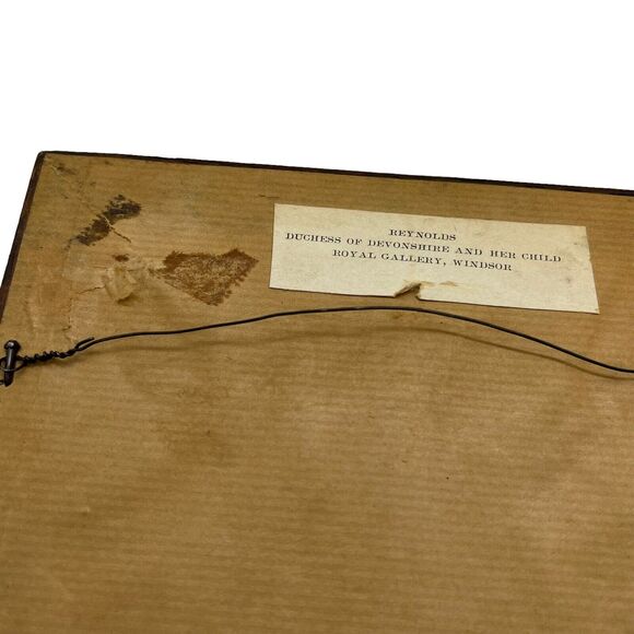 Reynolds Duchess of Devonshire Georgina and Her Child Royal Gallery Windsor - Picture 6 of 15